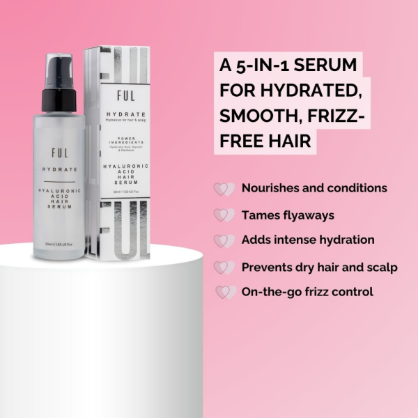 FUL Hyaluronic Acid Hair Serum 50ml Supply