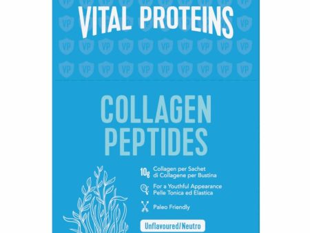 Vital Proteins Unflavoured Collagen Peptides Sachets 10 x 10g Supply