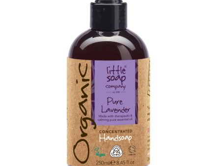 Little Soap Company Organic Concentrated Hand Soap Pure Lavender 250ml on Sale