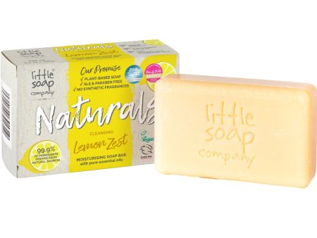 Little Soap Company Naturals Moisturising Soap Bar Lemon Zest 100g Sale