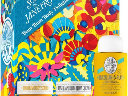 Sol De Janeiro Bum Bum Body Delights Gift Set Supply