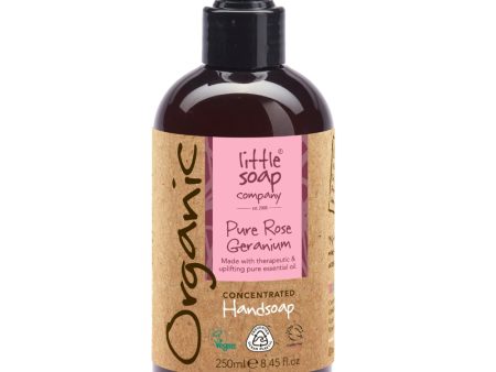 Little Soap Company Organic Concentrated Bubble Bath Pure Rose Geranium 250ml Cheap