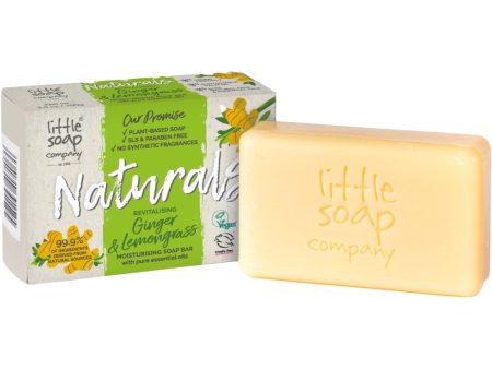 Little Soap Company Naturals Moisturising Soap Bar Ginger & Lemongrass 100g For Discount