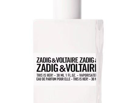 Zadig & Voltaire This Is Her! Eau De Parfum 30ml For Discount