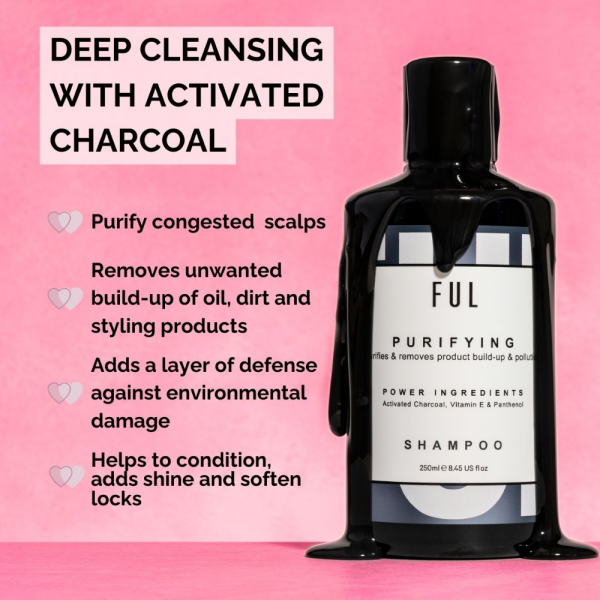 FUL Charcoal Purifying Shampoo 250ml on Sale