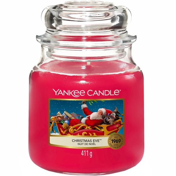 Yankee Candle Christmas Eve Medium Jar Candle For Discount