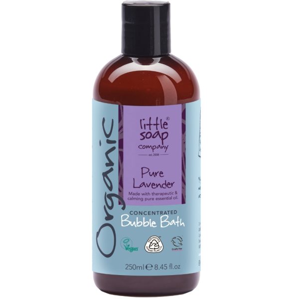 Little Soap Company Organic Concentrated Bubble Bath Pure Lavender 250ml Sale