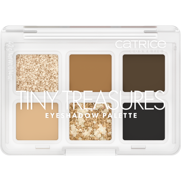 Catrice Cosmetics Tiny Treasures 010 Everyday Essentials 6 Colour Eyeshadow Palette For Discount