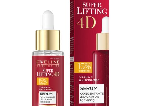 Eveline Cosmetics Super Lifting 4D 15% Vitamin C Complex Illuminating Serum 30ml Sale