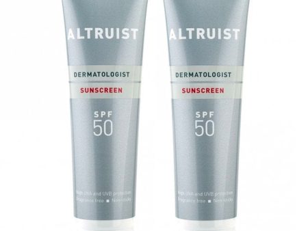 Altruist Dermatologist Sunscreen SPF50 Duo 2 x 100ml For Discount