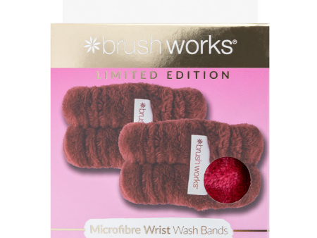 Brushworks Limited Edition Microfibre Wrist Bands Pack of 2 Sale