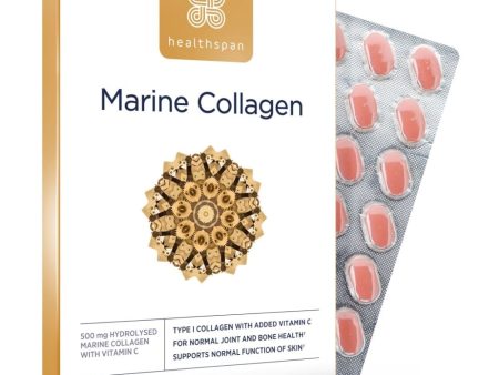 Healthspan Marine Collagen 500mg 120 Tablets Hot on Sale