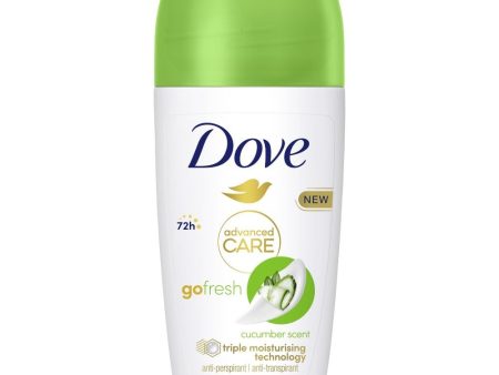 Dove Advanced Care Cucumber Anti-Perspirant Deodorant Roll-On 50ml Online Sale