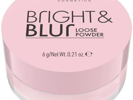 Catrice Cosmetics Bright & Blur Loose Powder 010 Soft Pink 6g Supply