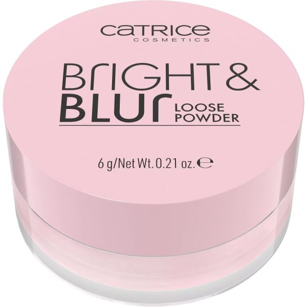 Catrice Cosmetics Bright & Blur Loose Powder 010 Soft Pink 6g Supply