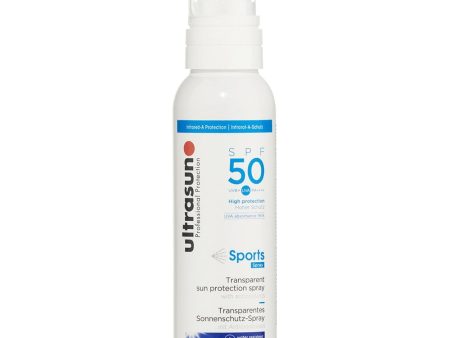 Ultrasun Sports Transparent Sun Protection Spray SPF50 150ml on Sale