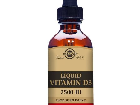 Solgar Liquid Vitamin D3 2500 IU 59ml Sale