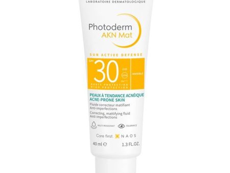 Bioderma Photoderm High Protection AKN Mat Correcting & Mattifying Fluid SPF30 40ml on Sale