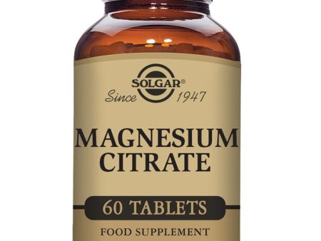 Solgar Magnesium Citrate 60 Tablets Cheap