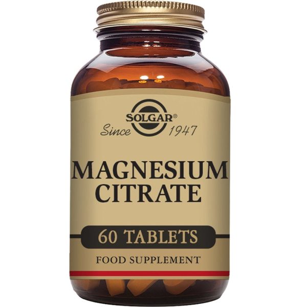 Solgar Magnesium Citrate 60 Tablets Cheap