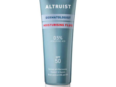 Altruist Dermatologist Moisturising Fluid SPF50 50ml Cheap