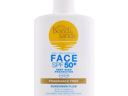 Bondi Sands Fragrance Free Face Fluid SPF50+ 50ml Online