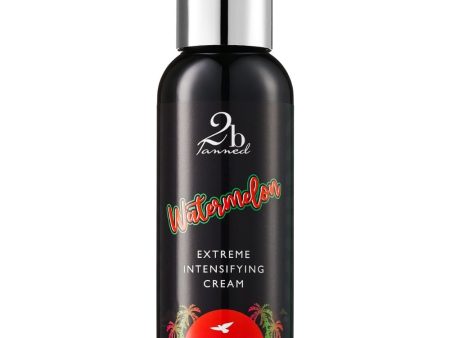 2BTanned Extreme Intensifying Cream Watermelon Tanning Accelerator Travel-Size 100ml Online now