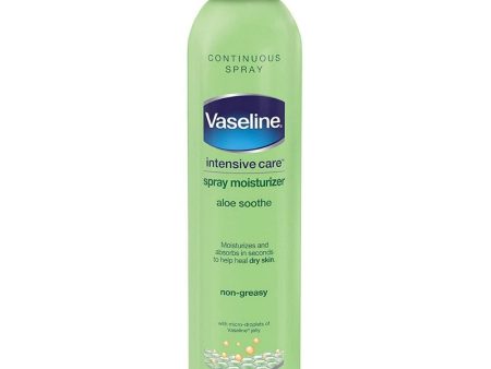 Vaseline Intensive Care Aloe Soothe Continuous Spray Body Lotion 190ml Online Sale