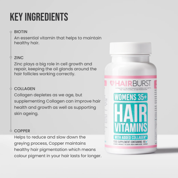 Hairburst Women 35+ Hair Vitamins x60 Online Hot Sale