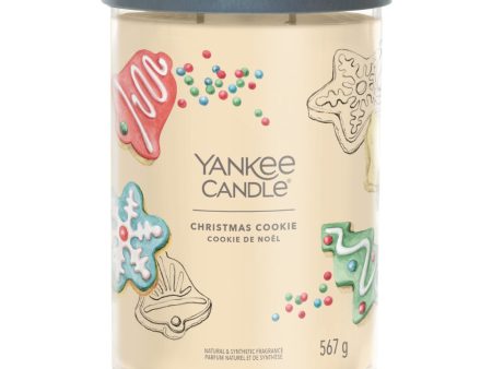 Yankee Candle Christmas Cookie Large Signature Tumbler Jar Candle Discount