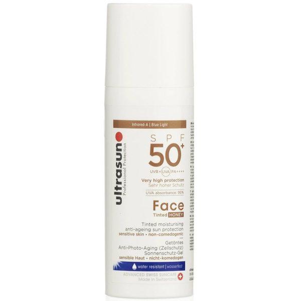 Ultrasun Face Tinted Honey Sun Protection SPF50+ 50ml Online Sale