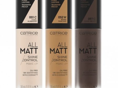 Catrice Cosmetics All Matt Shine Control Face Makeup 30ml Online Sale