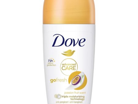 Dove Advanced Care Passionfruit Anti-Perspirant Deodorant Roll-On 50ml Hot on Sale