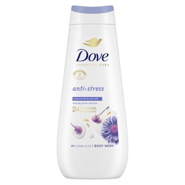 Dove Advanced Care Anti-Stress Body Wash Trio 3 x 400ml on Sale