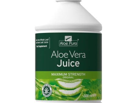 Aloe Pura Bio-Active Maximum Strength Original Aloe Vera Juice 500ml For Cheap