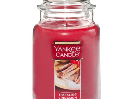 Yankee Candle Sparkling Cinnamon Large Jar Candle Online