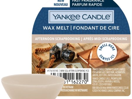 Yankee Candle Afternoon Scrapbooking Wax Melt Online Sale