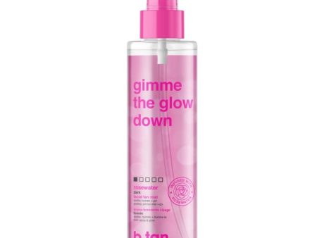 b.tan Gimme The Glow Down Facial Tanning Mist Dark 190ml For Cheap