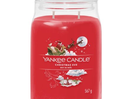 Yankee Candle Christmas Eve Large Signature Jar Candle on Sale