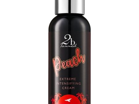 2BTanned Extreme Intensifying Cream Peach Tanning Accelerator Travel-Size 100ml For Cheap