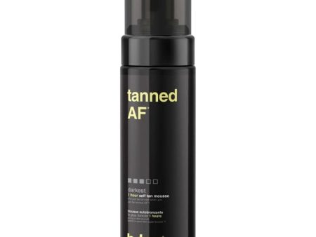 b.tan Tanned AF 1 Hour Self Tan Mousse Darkest 200ml Discount