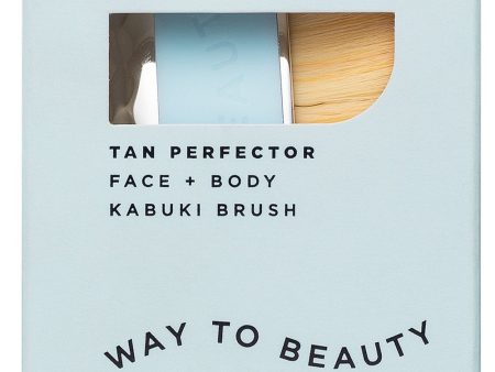 Way To Beauty Tan Perfector Kabuki Face & Body Brush Online now