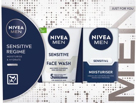 Nivea Men Sensitive Skincare Regime Gift Set Discount