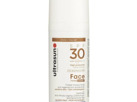 Ultrasun Face Tinted Honey Sun Protection SPF30 50ml For Sale