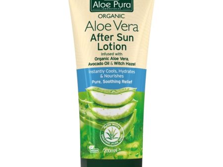 Aloe Pura Organic Aloe Vera After Sun Lotion 200ml For Discount