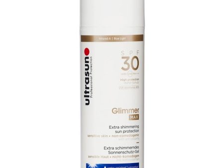 Ultrasun Glimmer MAX Shimmering Sun Protection SPF30 150ml Hot on Sale