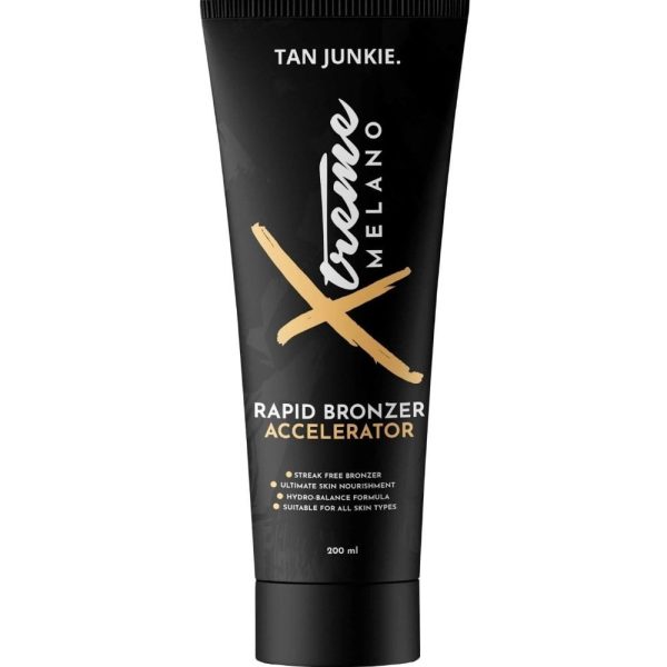 Tan Junkie Xtreme Melano Rapid Bronzer Tanning Accelerator Lotion 200ml on Sale