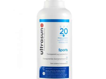 Ultrasun Sports Transparent Sun Protection Gel SPF20 400ml Sale