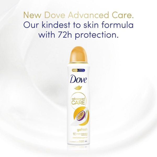 Dove Advanced Care Go Fresh Passion Fruit & Lemongrass Anti-Perspirant Deodorant Multipack 6 x 200ml Online now