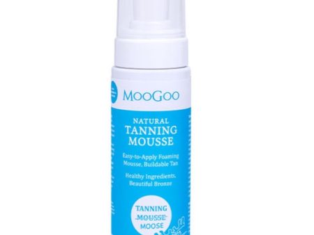 MooGoo Natural Tanning Mousse 200ml Hot on Sale